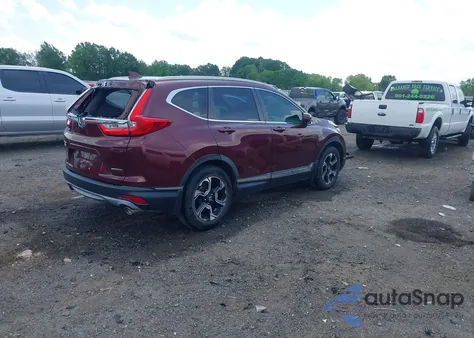 2017 Honda Cr-V Touring из США, поврежденный, VIN 7FARW1H94HE021174